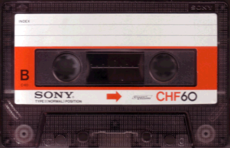Sony cassette tape