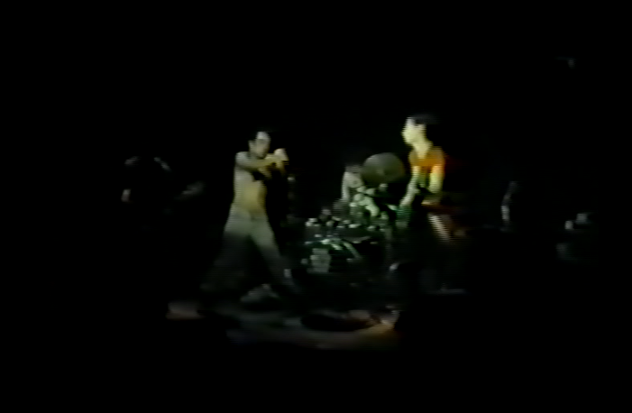 Screen grab from DVD - Dead Milkmen 1986-03-02 Indianapolis