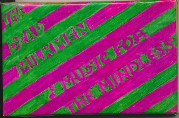 Music for the Mindless - cassette tape - back cover