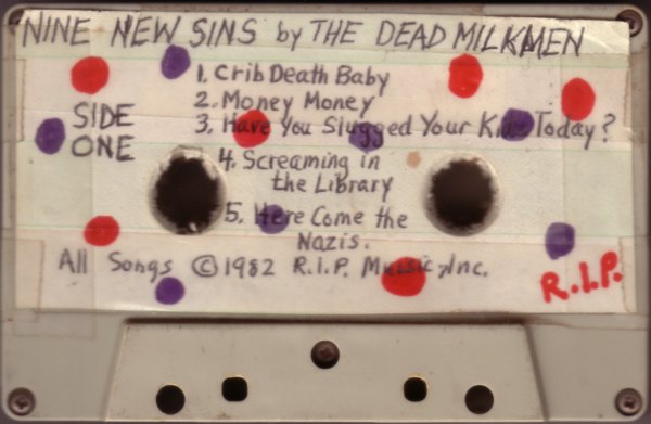 Nine New Sins by the Dead Milkmen - cover art